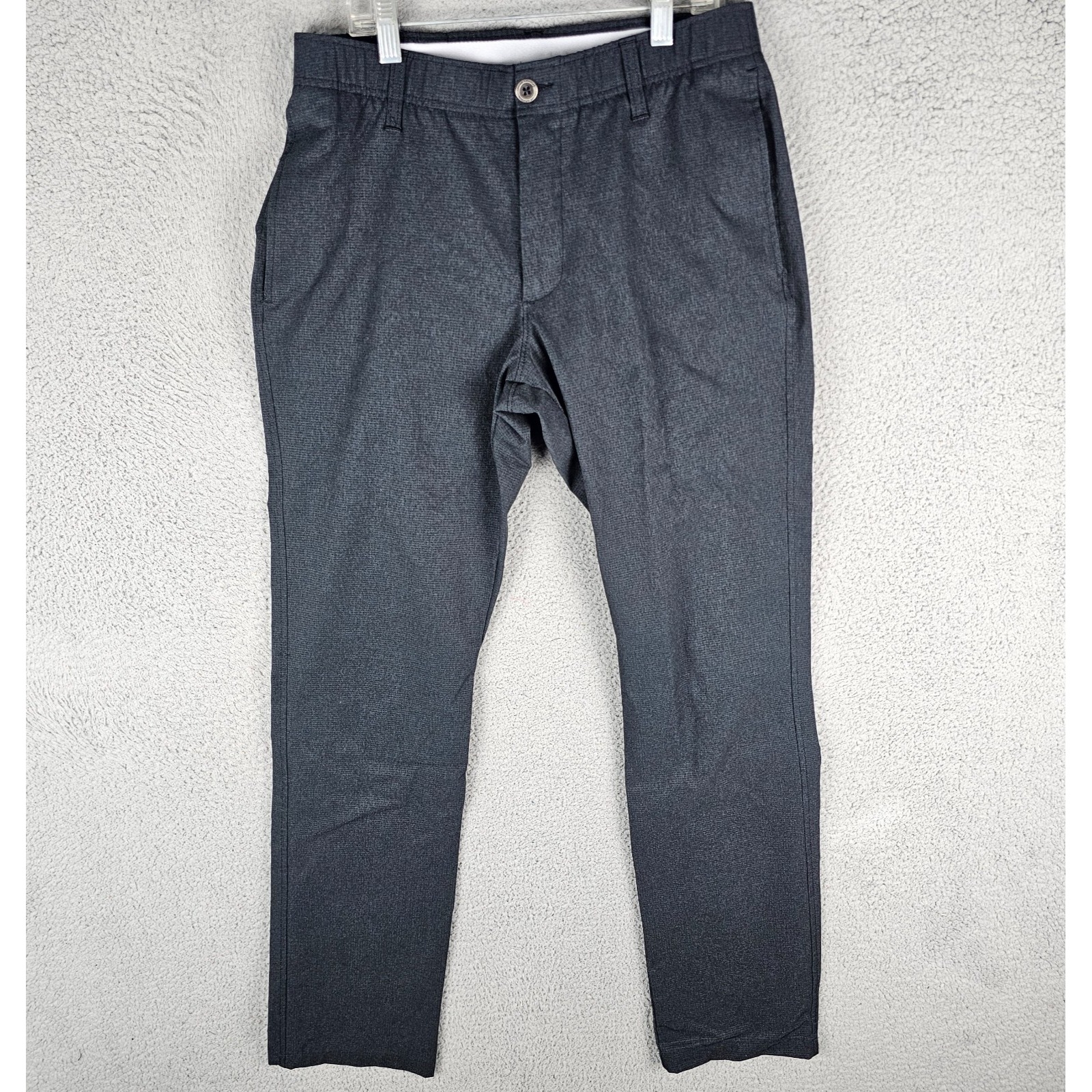 Under Armour Chino Pants Men's 32x34 Performance Straight Leg Waistband 1377358